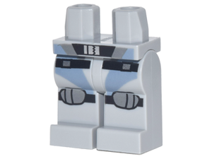 LEGO® Benen met Motief Licht Blauwachtig Grijs 970c00pb0717