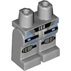 LEGO® Benen met Motief Licht Blauwachtig Grijs 970c00pb0717