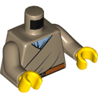 LEGO® Lijf met Motief Donker Geelbruin 973pb2817c01
