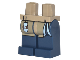 LEGO® onderdeel Benen met Motief Donker Geelbruin 970c63pb11
