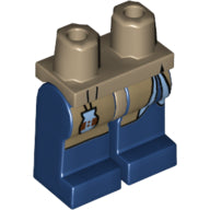 LEGO® onderdeel Benen met Motief Donker Geelbruin 970c63pb11