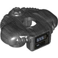 Plaatje in Gallery viewer laden, LEGO® onderdeel Lijf Accessoire Parel Donkergrijs 28716pb01