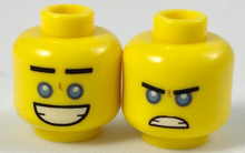 Plaatje in Gallery viewer laden, LEGO® los onderdeel Hoofd in kleur Geel 3626cpb1894