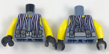 Plaatje in Gallery viewer laden, LEGO® los onderdeel Lijf met Motief Zandblauw 973pb2859c01