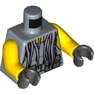 Plaatje in Gallery viewer laden, LEGO® los onderdeel Lijf met Motief Zandblauw 973pb2859c01