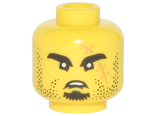 Plaatje in Gallery viewer laden, LEGO® los onderdeel Hoofd in kleur Geel 3626cpb1902