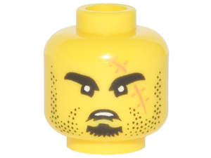 LEGO® los onderdeel Hoofd in kleur Geel 3626cpb1902