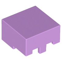 Plaatje in Gallery viewer laden, LEGO® los onderdeel Hoofddeksels Medium Lavendel 19730