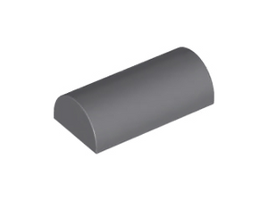 LEGO® onderdeel Dakpan Gebogen Donker Blauwachtig Grijs 6192