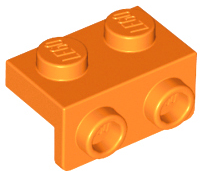 LEGO® los onderdeel Beugel in kleur Oranje 99781