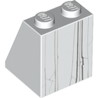 LEGO® los onderdeel Dakpan met Motief Wit 3678bpb105