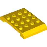 LEGO® los onderdeel Wig in kleur Geel 32739