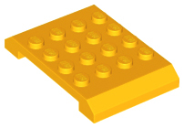 LEGO® los onderdeel Wig in kleur Helder Licht Oranje 32739