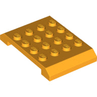 Plaatje in Gallery viewer laden, LEGO® los onderdeel Wig in kleur Helder Licht Oranje 32739