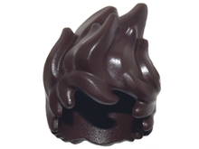 Plaatje in Gallery viewer laden, LEGO® los onderdeel Haar in kleur Donker Bruin 25411