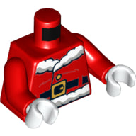 LEGO® los onderdeel Lijf met Motief Rood 973pb2863c01