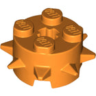 LEGO® los onderdeel Steen Rond in kleur Oranje 27266