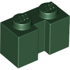 LEGO® los onderdeel Steen Aangepast Donkergroen 4216