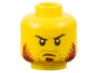 LEGO® los onderdeel Hoofd in kleur Geel 3626pb1927