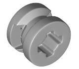 LEGO® los onderdeel Wiel Licht Blauwachtig Grijs 34337