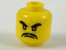 Plaatje in Gallery viewer laden, LEGO® los onderdeel Hoofd in kleur Geel 3626cpb1906