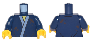 LEGO® los onderdeel Lijf met Motief Donkerblauw 973pb2822c01