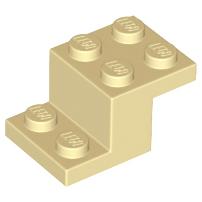 LEGO® los onderdeel Beugel in kleur Geelbruin 18671