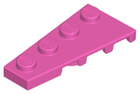 LEGO® los onderdeel Wig Plaat in kleur Donker Roze 41770