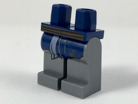 LEGO® los onderdeel Benen met Motief Donkerblauw 970c85pb19