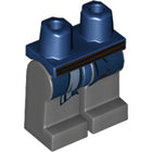 LEGO® los onderdeel Benen met Motief Donkerblauw 970c85pb19