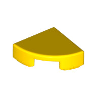 Plaatje in Gallery viewer laden, LEGO® los onderdeel Tegel Rond in kleur Geel 25269