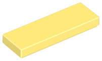 LEGO® los onderdeel Tegel Algemeen Helder Lichtgeel 63864