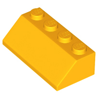 LEGO® los onderdeel Dakpan Algemeen Helder Licht Oranje 3037
