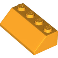 LEGO® los onderdeel Dakpan Algemeen Helder Licht Oranje 3037
