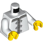 LEGO® los onderdeel Lijf met Motief Wit 973pb2803c01