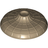 LEGO® los onderdeel Hoofddeksels Donker Geelbruin 26007