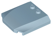 LEGO® los onderdeel Wig in kleur Zandblauw 45677