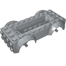 Plaatje in Gallery viewer laden, LEGO® onderdeel Onderstel Licht Blauwachtig Grijs 11650c01