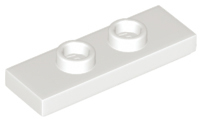 Plaatje in Gallery viewer laden, LEGO® los onderdeel Plaat Aangepast in kleur Wit 34103