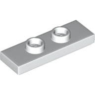 Plaatje in Gallery viewer laden, LEGO® los onderdeel Plaat Aangepast in kleur Wit 34103
