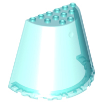 LEGO® los onderdeel Kegel Doorzichtig Lichtblauw 29096