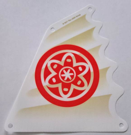 LEGO® los onderdeel Doek in kleur Wit 34476