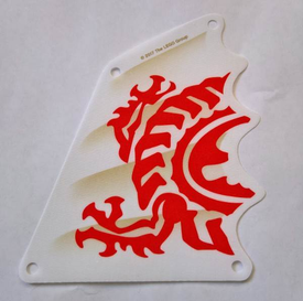 LEGO® los onderdeel Doek in kleur Wit 34474