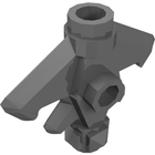 LEGO® los onderdeel Wapen in kleur Parel Donkergrijs 33760