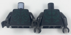 LEGO® los onderdeel Lijf met Motief Zwart 973pb2881c01