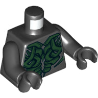 LEGO® los onderdeel Lijf met Motief Zwart 973pb2881c01