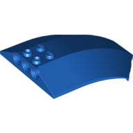 Plaatje in Gallery viewer laden, LEGO® los onderdeel Voorruit in kleur Blauw x224