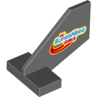 Plaatje in Gallery viewer laden, LEGO® Staart met Motief Donker Blauwachtig Grijs 44661pb026
