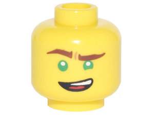 LEGO® los onderdeel Hoofd in kleur Geel 3626cpb1869