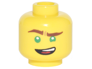 LEGO® los onderdeel Hoofd in kleur Geel 3626cpb1869